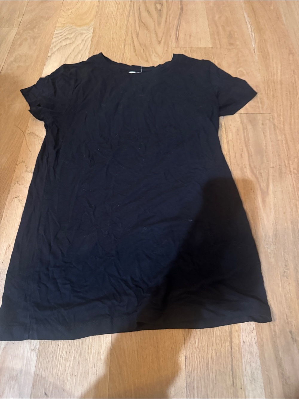 L’agence Classic Black Short Sleeve Women's short sleeve tee with stretch